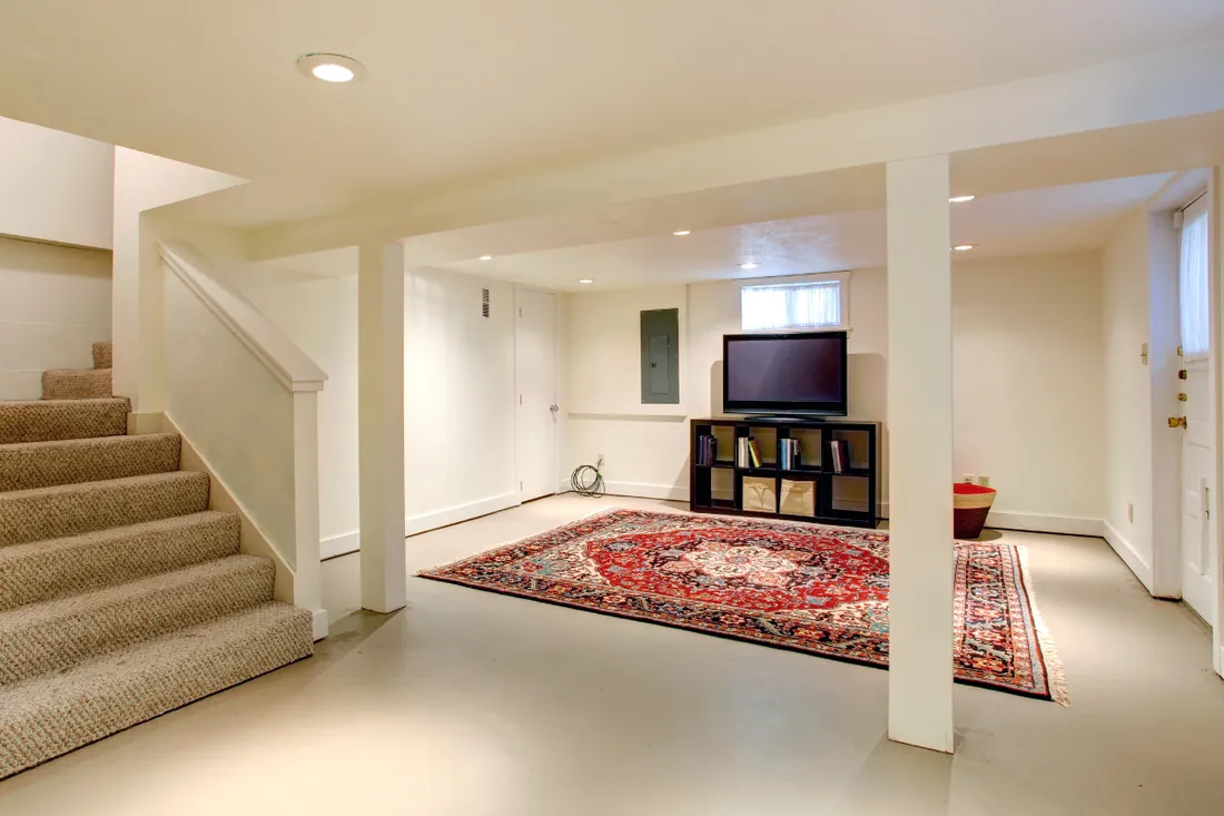 Basement floor coating